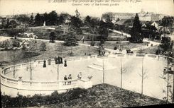 CPA Angers Vue generale du Jardin des Plantes 