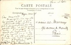 CPA Angers La Prefecture Arcades Romanes decouvertes en 1836