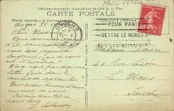 CPA Angers La Maine et la Promenade de la Place Larochefoucault