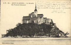 CPA Mount St Michel La Merveille 