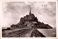 CPA Le Mont Saint Michel Aout 1930