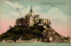 CPA Cote d Emeraude Mont St Michel Cote Nord 