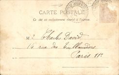 VINTAGE POSTCARD Nantes Escalier of the hundred steps has co  Anne