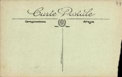 VINTAGE POSTCARD Nantes the Cambronne Course and the Statue