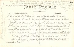 VINTAGE POSTCARD Nantes Professional National school Livet Dimensions Northern