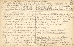 VINTAGE POSTCARD Nantes Monument of the Combatants