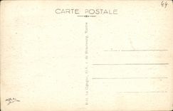 VINTAGE POSTCARD Nantes the Castle Three Tours