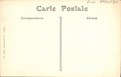 VINTAGE POSTCARD Nantes Vault of Safeguarding street of Paris