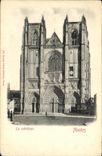 VINTAGE POSTCARD the Nantes Cathedral