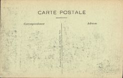 VINTAGE POSTCARD reconquered France Roye L Town hall mines by Allemans Militaria