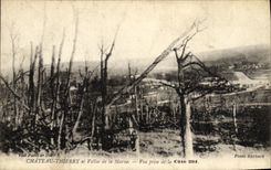 VINTAGE POSTCARD Thierry Castle and Vallee of the Marne Seen from of the Dimension 204 Militaria