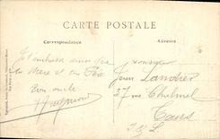 CPA Albert Basilique de Norte Dame de Brebieres Militaria