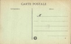 CPA Soissons Interieur de la caserne apres le bombardement Militaria