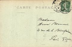 VINTAGE POSTCARD Militaria Senlis Station interior