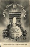VINTAGE POSTCARD Militaria the Tomb of the Unknown soldier Arc de Triomphe Paris