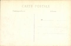 VINTAGE POSTCARD Militaria Chatillon the Marne House borlee by the Germans