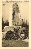 VINTAGE POSTCARD Militaria Wood of Caures Monument raised with the memory of colonel Driant and has his hunters