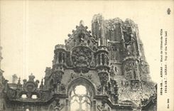 VINTAGE POSTCARD Militaria Arras High of L Town hall