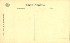 La POSTAL Militaria de la VENDIMIA arruina el panorama de D Ypres tomado de la torre de los mercados