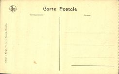 La POSTAL Militaria de la VENDIMIA arruina la iglesia santa Martin de D Ypres y mercados