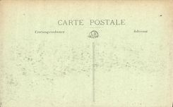 Ocupacion alemana L iglesia y el cuadrado de Militaria Rethel de la POSTAL de la VENDIMIA del mercado