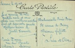 CPA Militaria Soissons Vue generale Vers la cathedrale