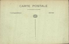 VINTAGE POSTCARD Militaria Ruin S of Montdidier Street of Boundary line