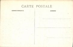 VINTAGE POSTCARD Militaria Meaux the Bridge and the Laundrettes Run