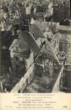 VINTAGE POSTCARD Militaria Rheims after the Bombardment L Archbishop s palace Seen from Top