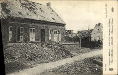 CPA Militaria Ablain Maison Rhateau