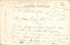 CPA Militaria Ablain Maison Rhateau