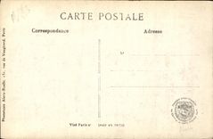 VINTAGE POSTCARD Militaria Drunk Close to Interior Roye of L Church