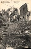 VINTAGE POSTCARD Militaria Ruins D Ypres Houses