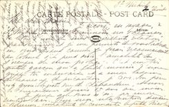 VINTAGE POSTCARD Holy Militaria Michiel District of the Station