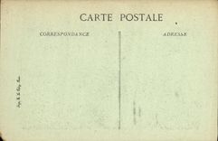 VINTAGE POSTCARD Militaria Village of M