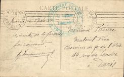 CPA Militaria Le Pont de Boran 