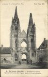 CPA Militaria Soissons Eglise Saint Jean des Vignes Apres le Bombardement