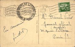 VINTAGE POSTCARD Strong Militaria of Laux