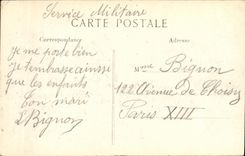 VINTAGE POSTCARD Militaria Bridge of Metz the Bridge destroyed by the Germans