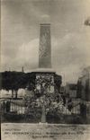 VINTAGE POSTCARD Militaria Argences War memorial 1914 1918