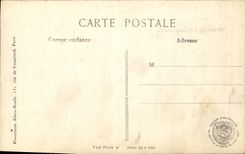 VINTAGE POSTCARD Militaria Arvillers L Church destroyed except the Bell tower