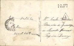 CPA Militaria Au Milieu de Mes Jeux Quoique petit encore Enfant Soldats de plomb