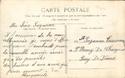 VINTAGE POSTCARD Militaria Happy New Year Woman