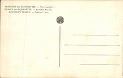 VINTAGE POSTCARD Militaria Distinct of the Bayonets Seen External