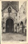 VINTAGE POSTCARD Militaria Sommesous Interior of L Church