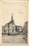 VINTAGE POSTCARD Militaria Village and Clocher of Mount St Meurthe