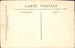 VINTAGE POSTCARD Militaria Village and Clocher of Mount St Meurthe