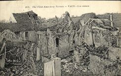 VINTAGE POSTCARD Militaria Be worth the Ruins