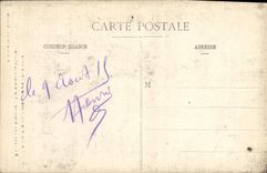 VINTAGE POSTCARD Militaria Xaffewiller Seen interior of L church