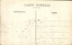 VINTAGE POSTCARD Militaria the War in Lorraine Doncieres Theater of Violent one Combat Seen Inturieure of L Church